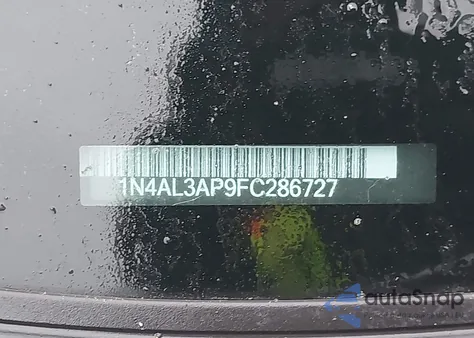 2015 Nissan Altima 2.5 S from USA, damaged, VIN 1N4AL3AP9FC286727